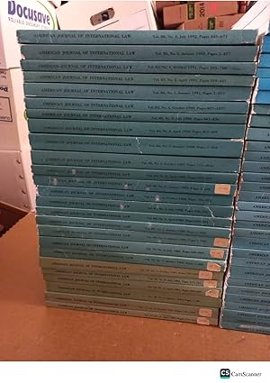 American Journal Of International Law 1983-2004 Multiple Parts