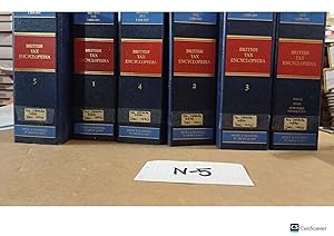 British Tax Encyclopedia Looseleaf Full Set Of 5 Vols with Index
