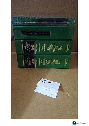 The Civil Court Practice 2023 Vol 1 And 2 With Supplements Full Set