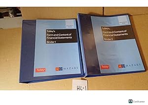 Tolley's Form And Content Of Financial Statements Looseleaf Binder 1 And 2 Updated Till 2022