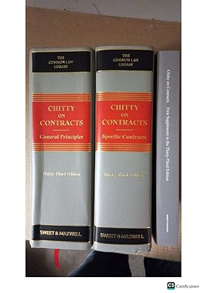 Chitty On Contracts 33rd Ed Vol 1, 2 with 1st Supplement