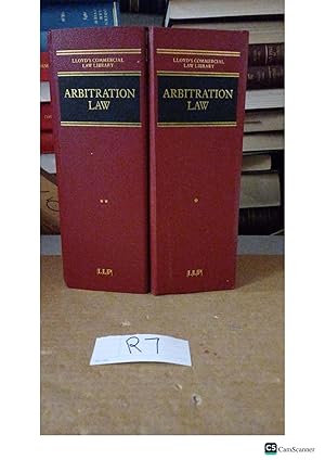 Arbitration Law Looseleaf by Robert Merkin Vol 1 and 2 Complete set