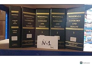 Woodfall Landlord And Tenant Looseleaf 4 Vols With Tables Index Full Set Updated...