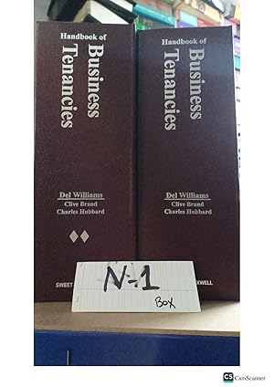 Handbook Of Business Tenancies Looseleaf 2 Vols Updated Till 2021 By Del Williams