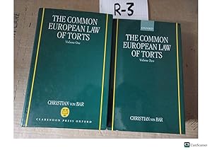 The Common European Law Of Torts Vol 1 And 2 By Christian Von Bar