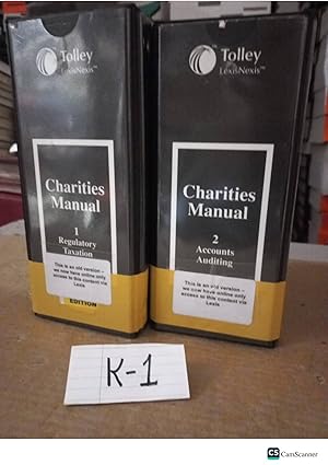 Tolley LexisNexis Charities Manual Looseleafs Regulatory Taxation and Accounts...