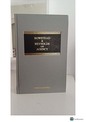 VBowstead And Reynolds On Agency 20th Ed
