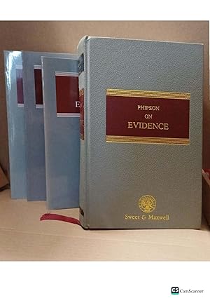 Phipson On Evidence 15th Ed With Supplements