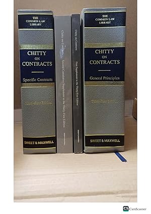 Chitty On Contracts 31st Ed 2 Vols General Principles And Specific Contracts...