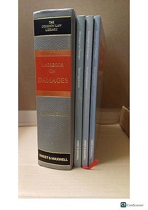 McGregor On Damages 18th Ed With Supplements The Common Law Library