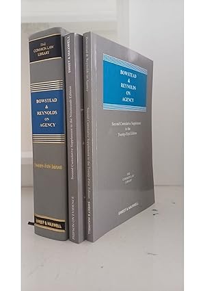 Bowstead And Reynolds On Agency 21st Ed With Supplements Sweet & Maxwell