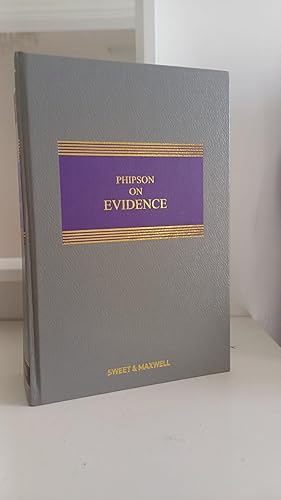 Phipson on Evidence 17th Ed the common law library Hardcover