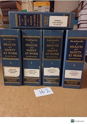Encyclopedia Of Health And Safety At Work Law And Practice Looseleaf Set Of 4 Vols With Tables Index