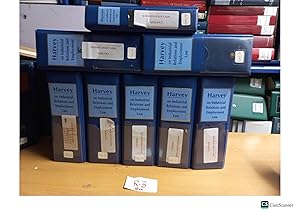 Harvey On Industrial Relations And Employment Law Looseleaf Full Set Of 8 Vols...