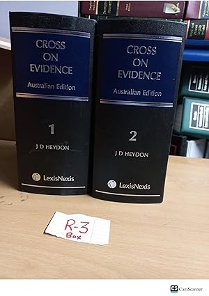 Cross On Evidence Looseleaf Set Of 2 Vols By Heydon LexisNexis