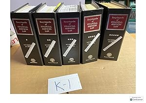 Encyclopedia Of Financial Services Law Looseleafs Full Set Of 5 Volumes