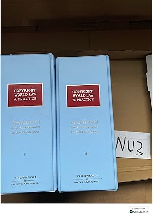 Copyright World Law And Practice Looseleafs Volume 1 And 2 By Morag Macdonald...