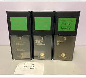 Butterworths Civil Court Precedents Looseleaf 3 Vols Updated Till 2019