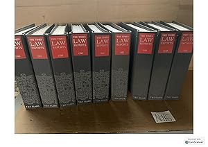 The Times Law Reports 1990-1998 Set Of 9 Volumes By T & T Clark