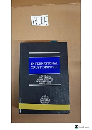 International Trust Disputes By Sara Collins And Alison Meek