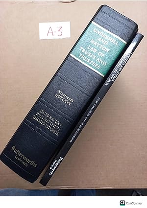 Underhill And Hayton The Law Of Trusts And Trustees 19th Ed With Supplement